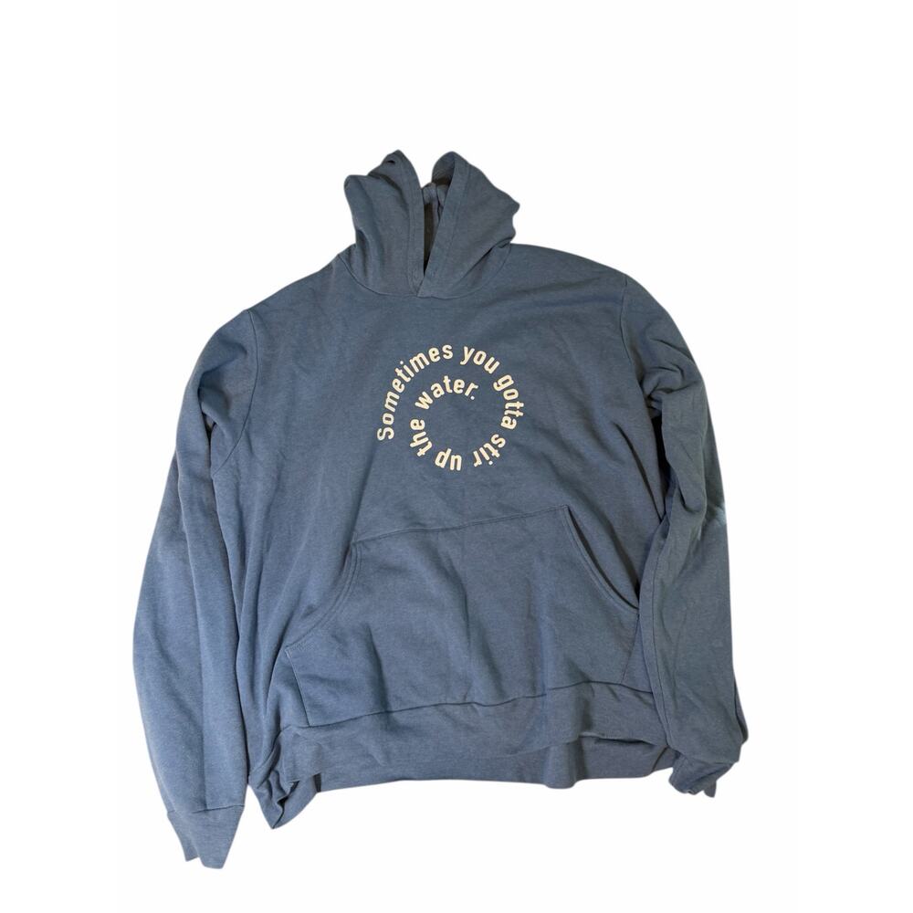 The Chosen TV Show Merch Jesus Hoodie Blue 3XL